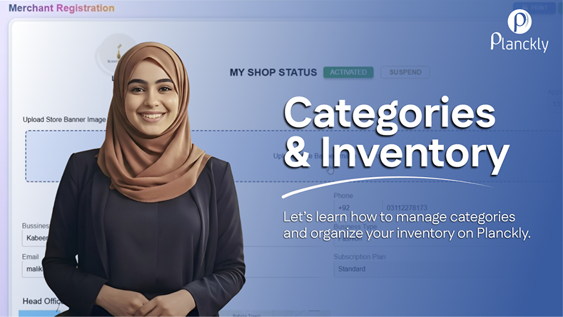 Categories & Inventory